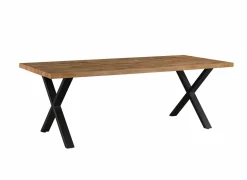 Tafel Estrella 190x95cm - meubelplaat - industrial oak- Eettafels