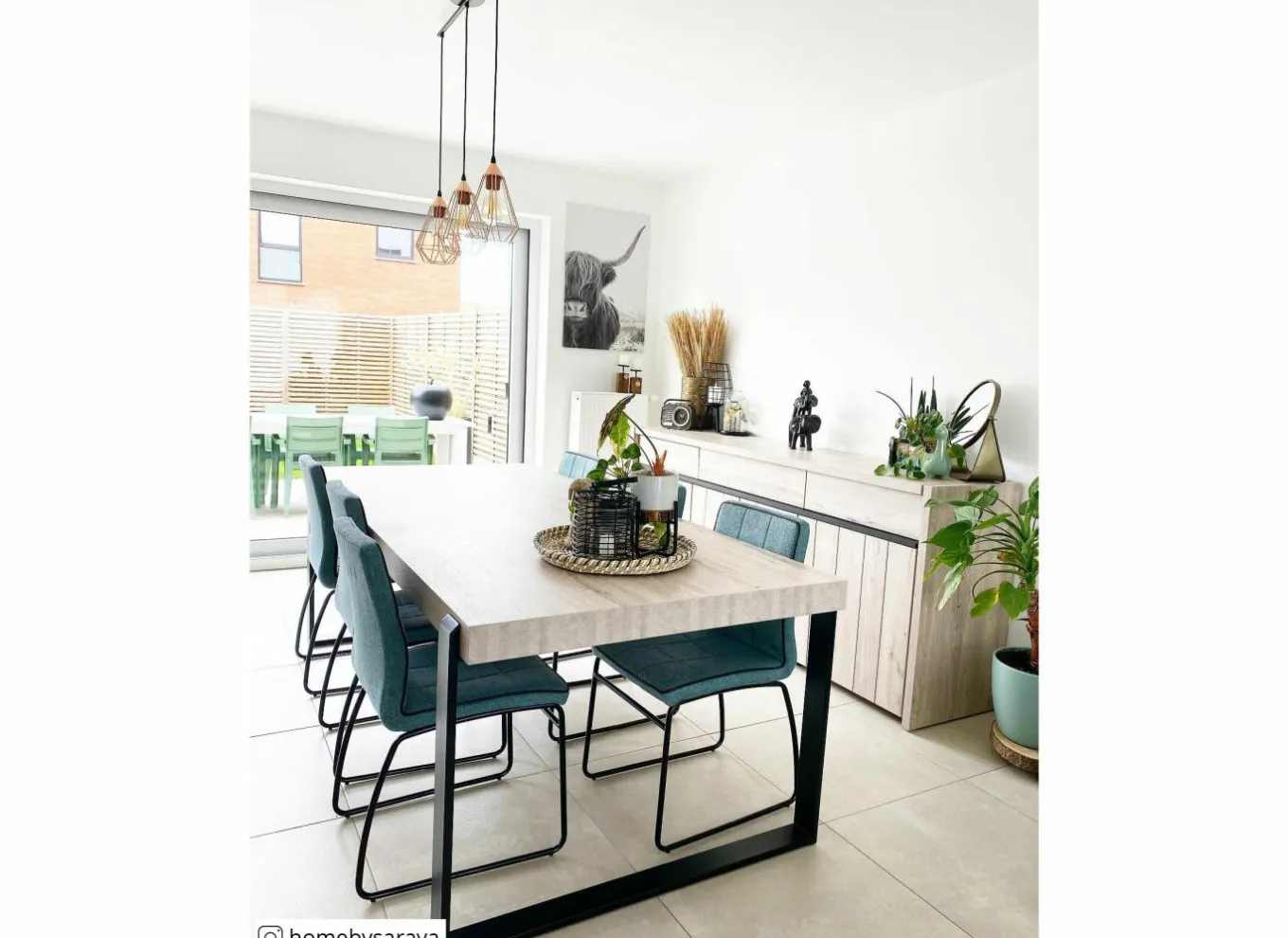 Eettafels|Tafel Lucca 226x103cm - decor - millenium eik & lichtgrijs