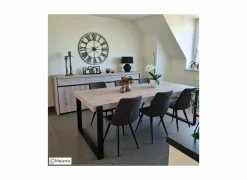 Eettafels|Tafel Lucca 226x103cm - decor - millenium eik & lichtgrijs