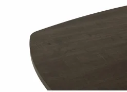 Keukentafels|Eettafels|Tafel Mylo 220/280x120cm - lamulux - dark mango