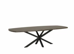 Tafel Mylo 200/260x102cm - lamulux - dark mango- Keukentafels|Eettafels