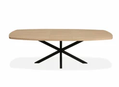 Tafel Mylo 180/240x102cm - lamulux - blond oak- Keukentafels|Eettafels