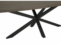 Tafel Mylo 180/240x102cm - lamulux - dark mango- Keukentafels|Eettafels