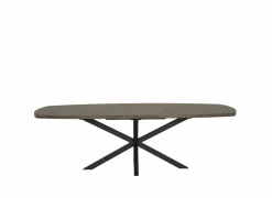 Tafel Mylo 180/240x102cm - lamulux - dark mango- Keukentafels|Eettafels