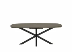Tafel Mylo 180/240x102cm - lamulux - dark mango- Keukentafels|Eettafels
