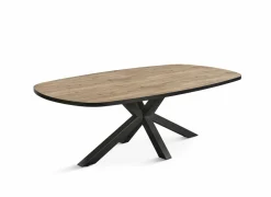 Keukentafels|Eettafels|Tafel Otto Piero 230x119cm - decor - scarlet eik