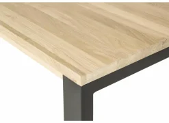 Tafel Palacio 200x100cm - eik massief - naturel- Eettafels