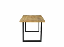 Keukentafels|Eettafels|Tafel Sanguine 200x90cm - mango massief - natuur