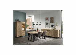 Keukentafels|Eettafels|Tafel Stefan Tim 200x100cm - melamine - canyon oak