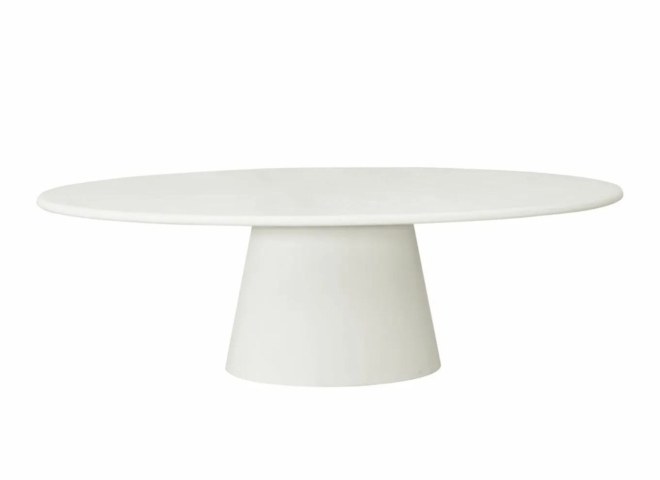 Eettafels|Tafel TF2402 240x120cm - cementex - wit