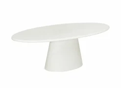 Eettafels|Tafel TF2402  240x120cm - cementex - wit