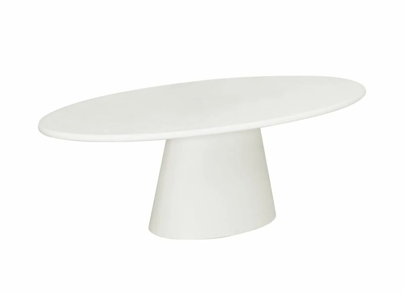 Eettafels|Tafel TF2402 240x120cm - cementex - wit