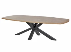 Tafel TF2415  230x119cm - melamine - french oak- Eettafels