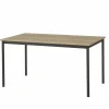Perfecta Tafel TMR 110x70cm - decor & metaal - naturel- Keukentafels