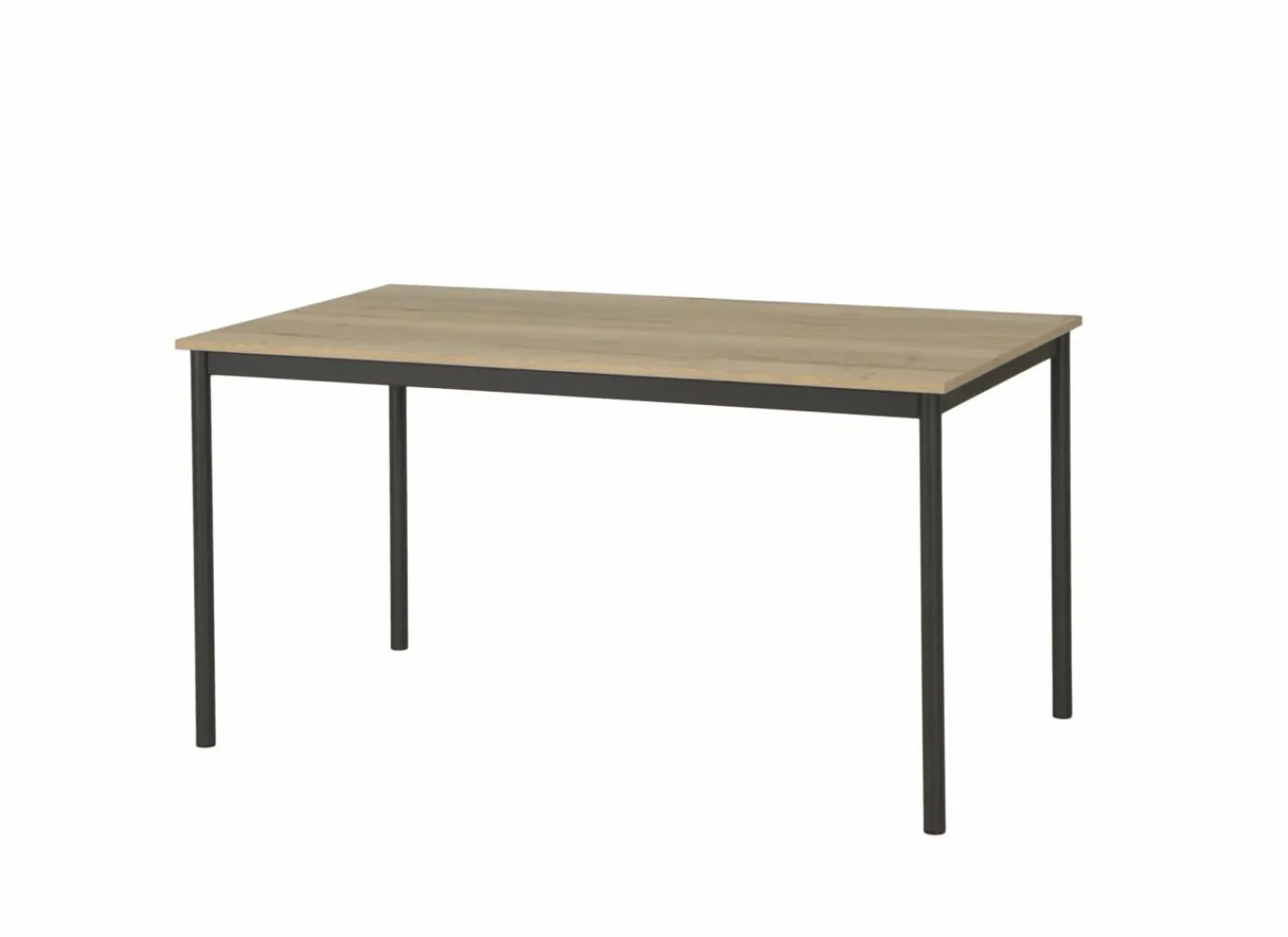 Perfecta Tafel TMR 110x70cm - decor & metaal - naturel- Keukentafels