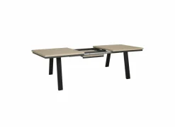 Tafel Toby 190/250x100cm - melamine - castella oak- Eettafels