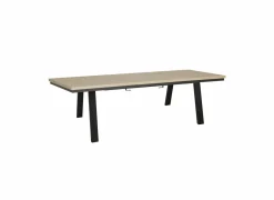 Tafel Toby 190/250x100cm - melamine - castella oak- Eettafels