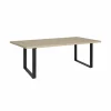Tafel Toby 200x100cm - melamine - castella oak- Eettafels