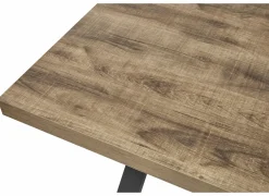 Keukentafels|Eettafels|Tafel 230x100cm - decor - bruin