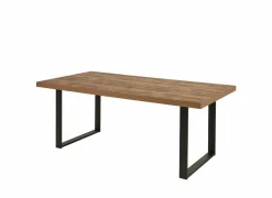 Keukentafels|Eettafels|Tafel 170x100cm - decor - bruin