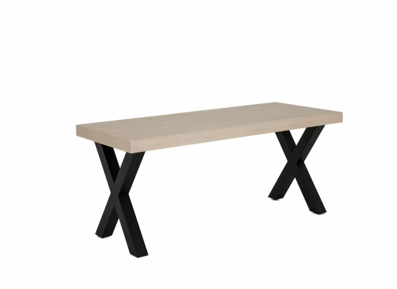 Eettafels|Tafel 164x100cm - decor - natuurlijke olm