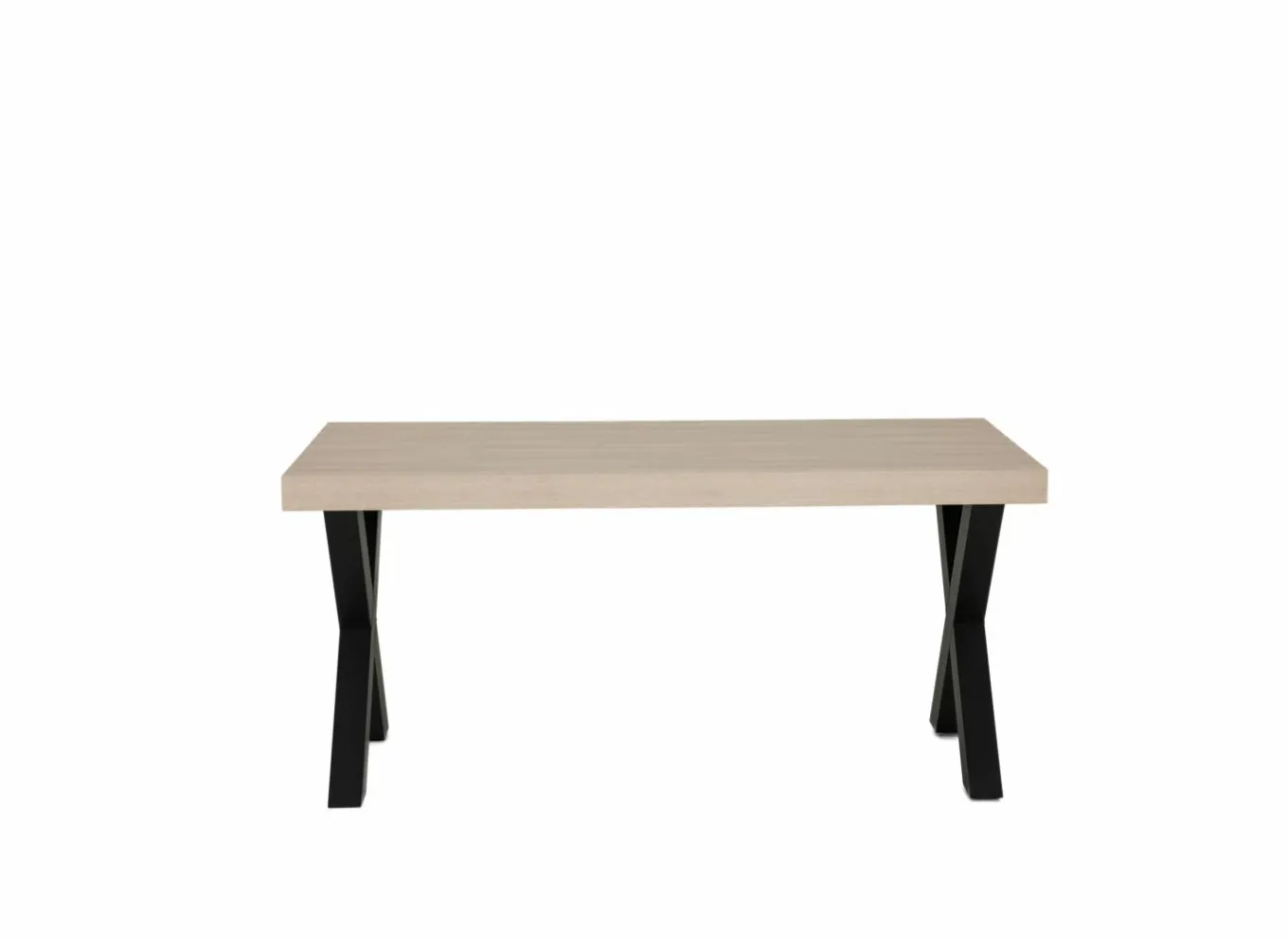 Eettafels|Tafel 164x100cm - decor - natuurlijke olm