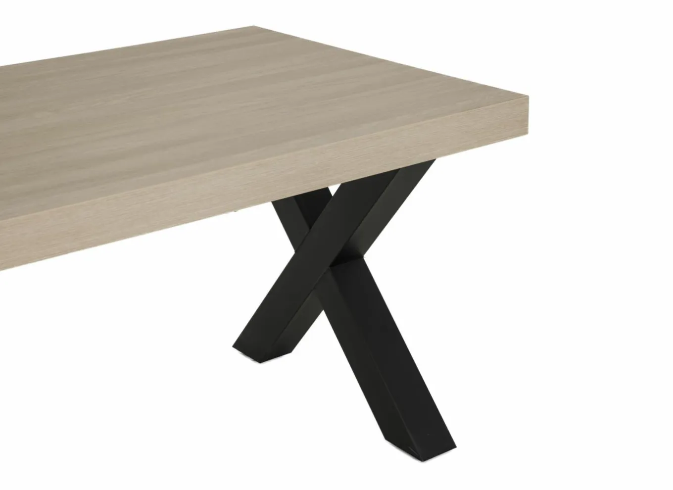 Eettafels|Tafel 164x100cm - decor - natuurlijke olm
