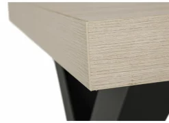 Tafel 226x100cm - decor - natuurlijke olm- Eettafels