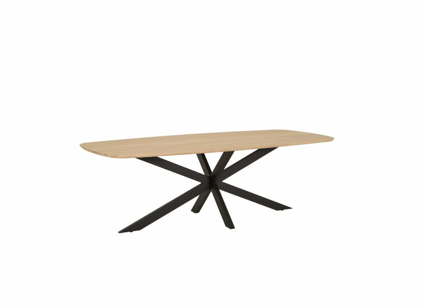 Tafel 220x110cm - eik massief - eik- Keukentafels|Eettafels