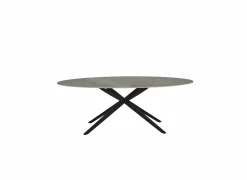 Tafel 210x110cm - keramiek - grijs- Eettafels