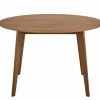 Tafel Ø120x76cm - walnoot fineer - bruin- Eettafels