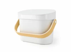 Tafelafvalemmer Bellwood Compost 4L - kunststof - wit- Tafelafvalemmers|Tafelafvalemmers