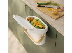 Tafelafvalemmer Bellwood Compost 4L - kunststof - wit- Tafelafvalemmers|Tafelafvalemmers