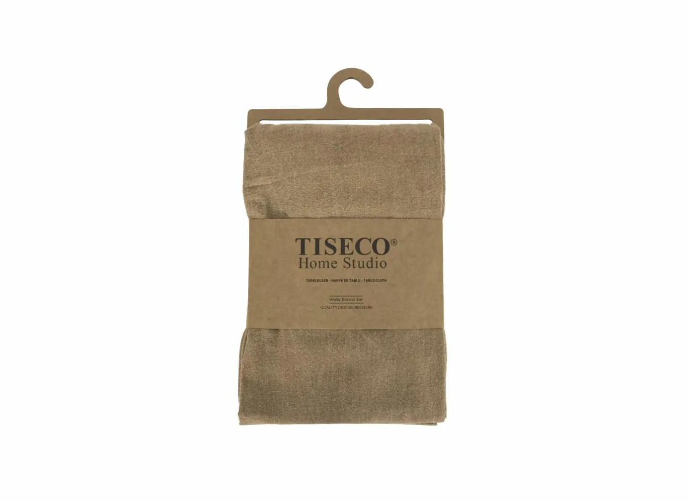 Tafellakens|Tafelkleed Myrna 145x300cm - katoen - bruin