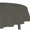 Tafelkleed Teflon Ø180cm - stof - donkergrijs- Tafellakens