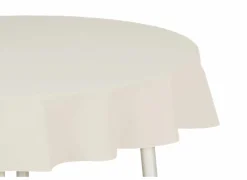 Tafellakens|Tafelkleed Teflon  Ø180cm - stof - mont blanc