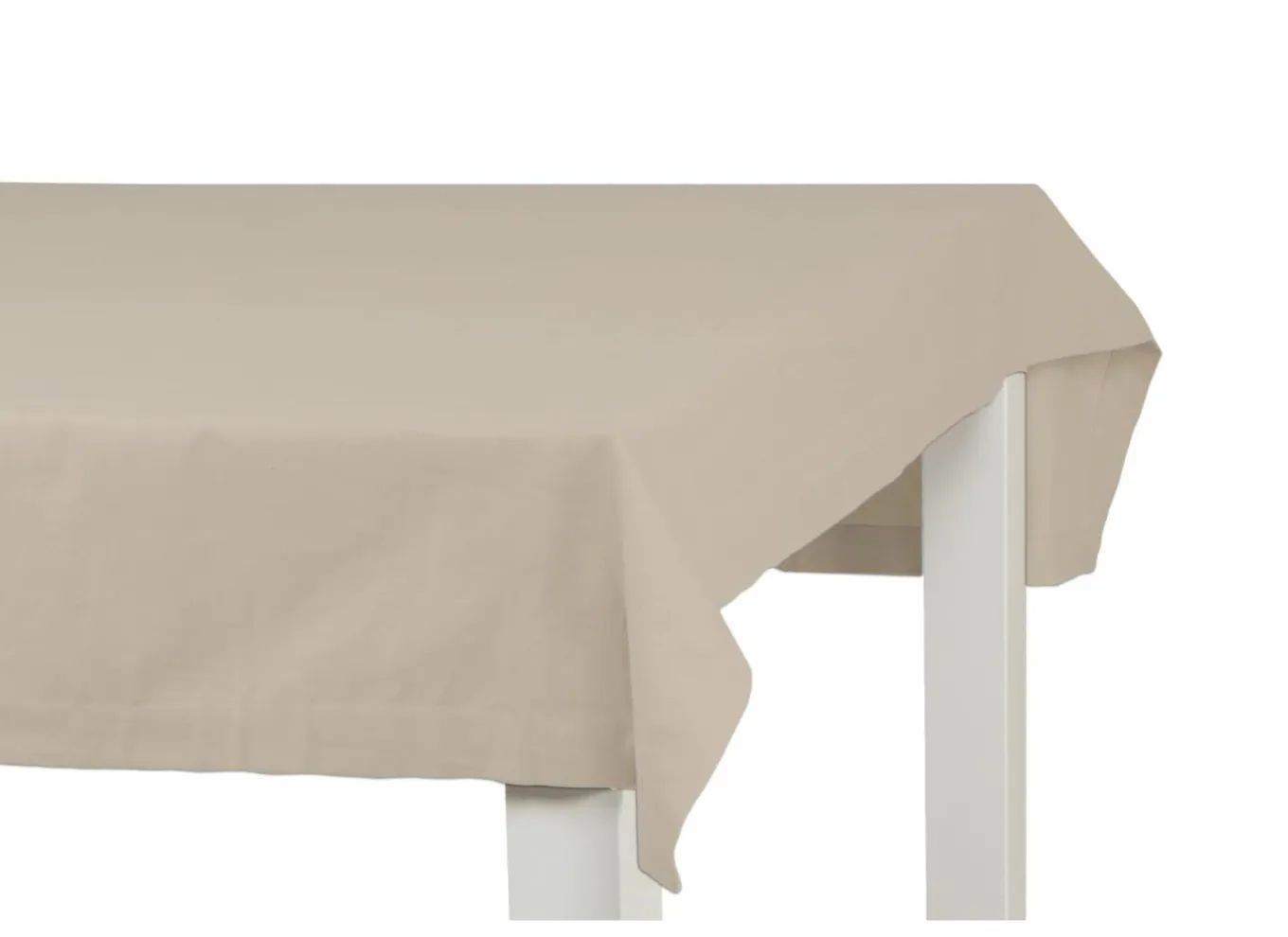 Tafellakens|Tafelkleed Teflon 200x200cm - stof - beige