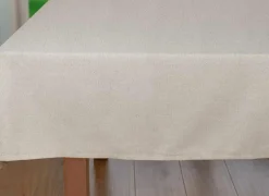 Tafelkleed Wow 150x300cm - katoen & linnen - glow greige- Tafellakens