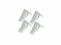 Tuindecoratie|Tafelklemmen|Tafelklem wit, set van 4