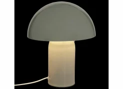 Tafellamp Champi Ø20xH24,5cm E27 - metaal - terracotta- Tafellampen