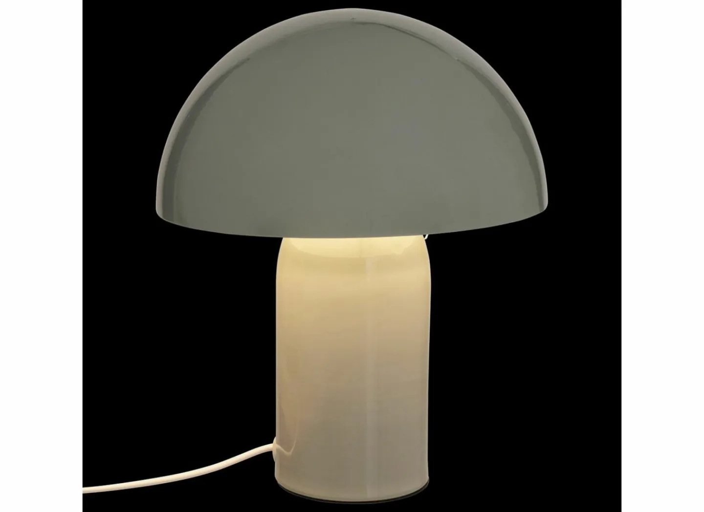 Tafellamp Champi Ø20xH24,5cm E27 - metaal - terracotta- Tafellampen