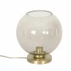 Tafellampen|Tafellamp E27 H26cm - metaal/glas - goud
