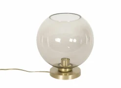 Tafellampen|Tafellamp E27 H26cm - metaal/glas - goud