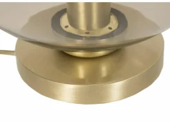 Tafellampen|Tafellamp E27 H26cm - metaal/glas - goud