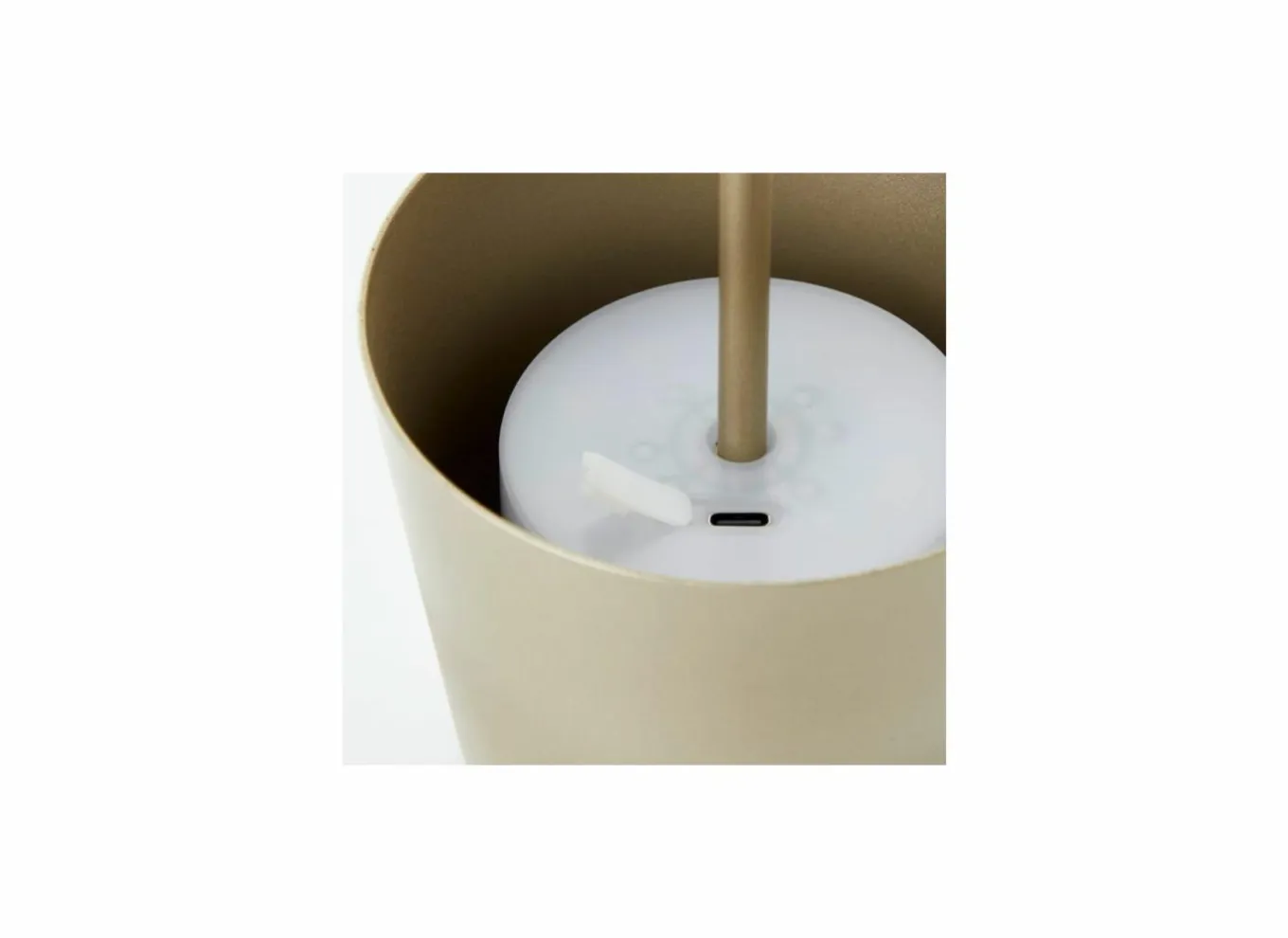 Brilliant Tuindecoratie|Tafellampen|Tafellamp Kaami H37cm goud