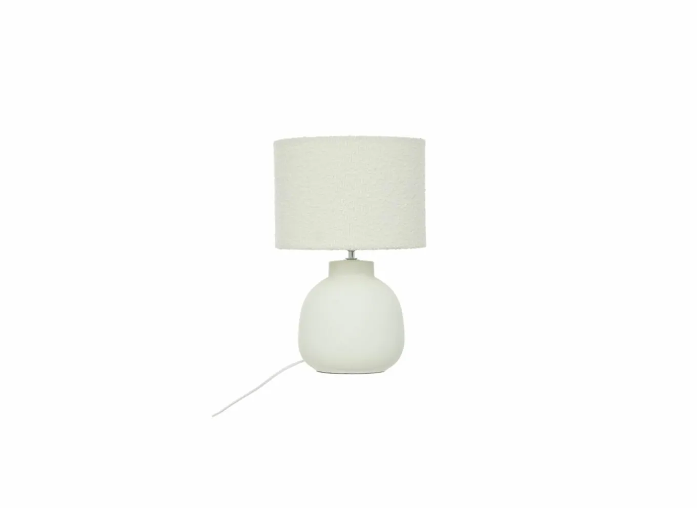 Tafellampen|Tafellamp Lali E14 H43cm - dolomiet - wit