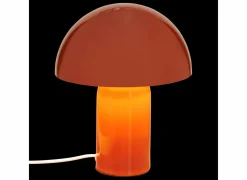 Tafellamp Paddenstoel Lito Ø20xH24,5cm E27 - metaal - terracotta- Tafellampen