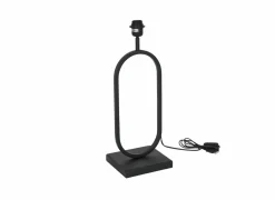 Tafellamp Rico E27 H53cm - metaal - zwart- Tafellampen