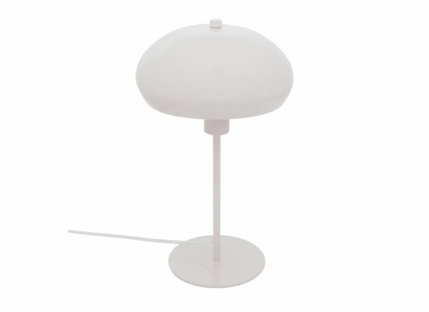 Tafellamp Savio E14 H38cm - glas/staal - beige- Tafellampen