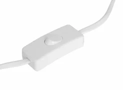 Tafellamp Savio E14 H38cm - glas/staal - beige- Tafellampen